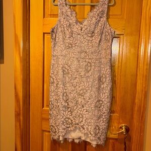 Eliza J nude pink lace Cocktail Dress - Size 18- New without tags